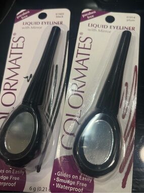 NWT ColorMates Liquid Eye Liner with Mirror